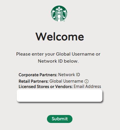 How to Login Starbucks Partner