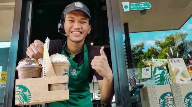 What are the benefits of using a Starbucks Drive-Thru