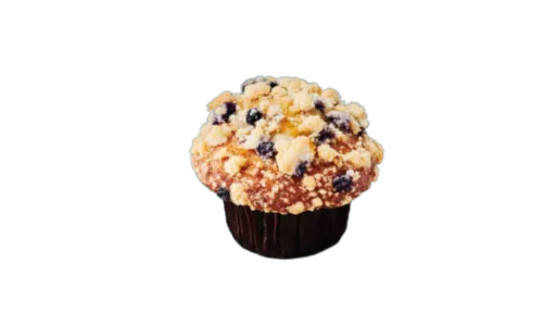 Blueberry Muffin with Yogurt & Honey