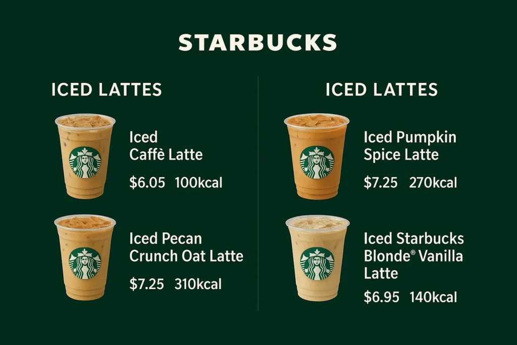 Starbucks Iced Lattes