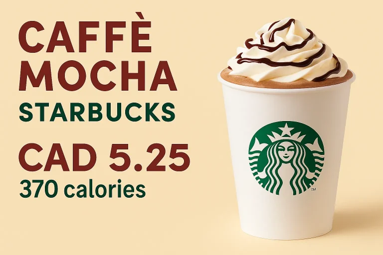 Starbucks Caffee Mocha Prices