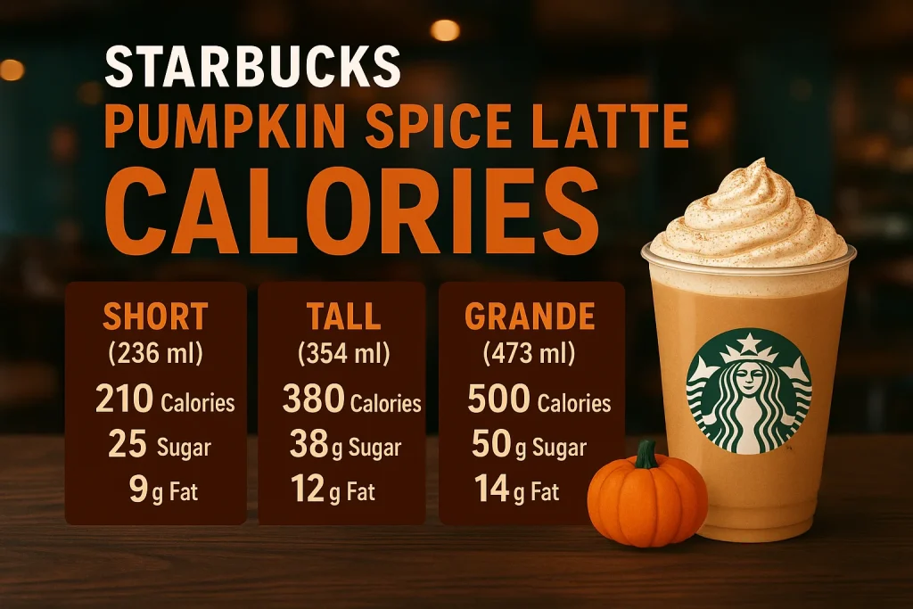 Starbucks Pumpkin Spice Latte Calories