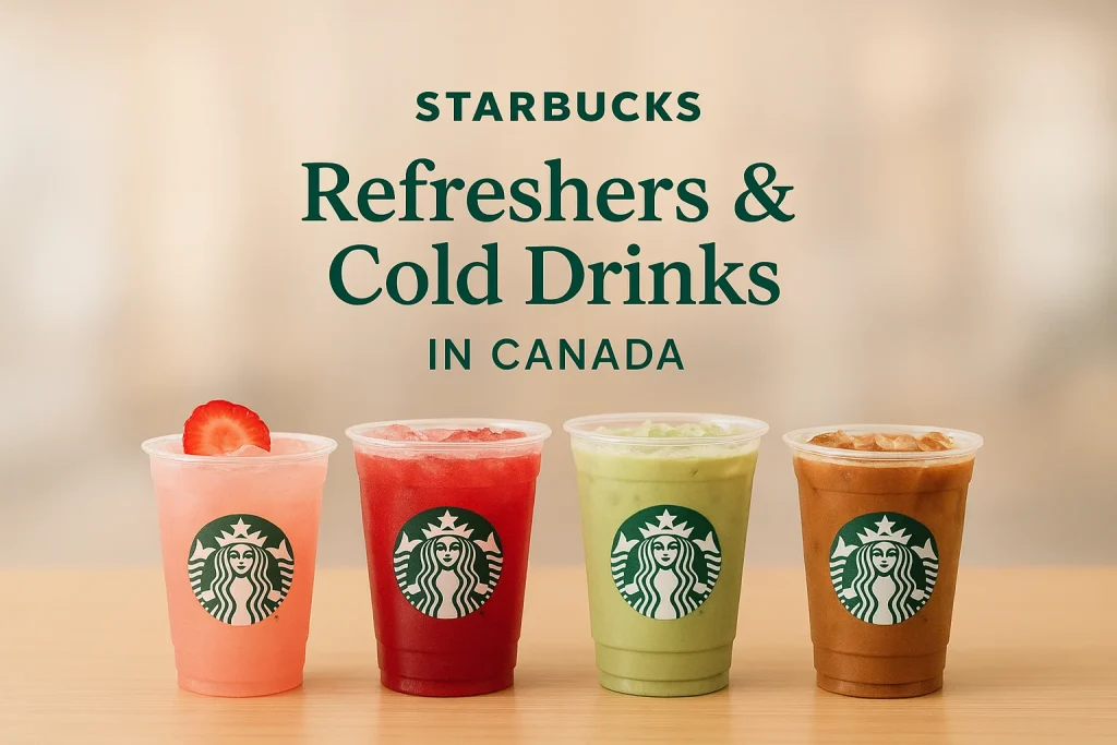 Starbucks Refreshers & Cold Drinks in the Canada