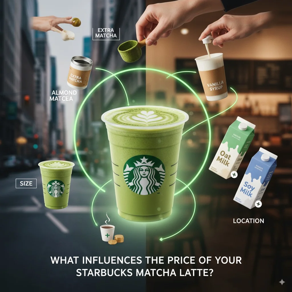 What Influences the Price of Your Starbucks Matcha Latte
