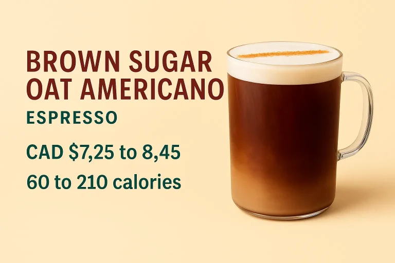 Brown Sugar Oat Americano