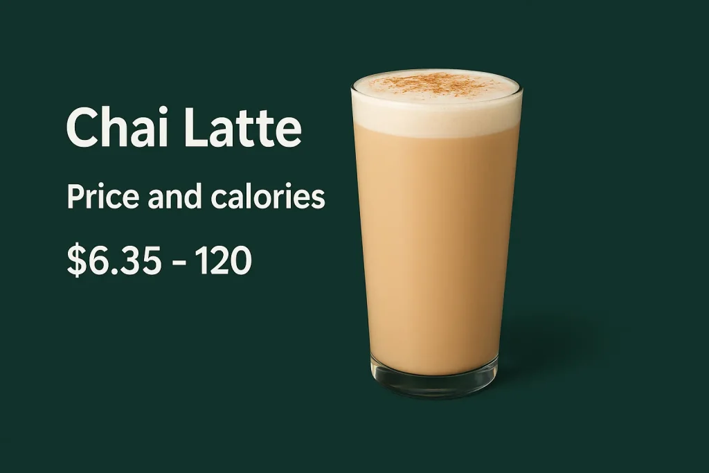 Starbucks Chai Latte Prices