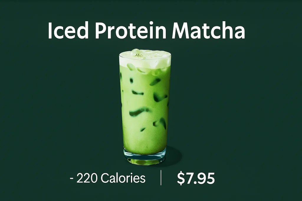 Starbucks Iced Protein Matcha