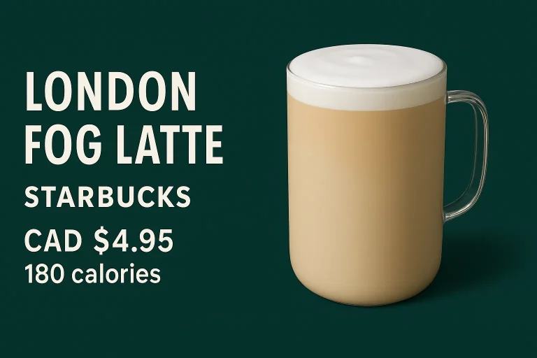 Starbucks London Fog Latte