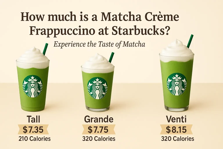 Starbucks Matcha Crème Frappuccino