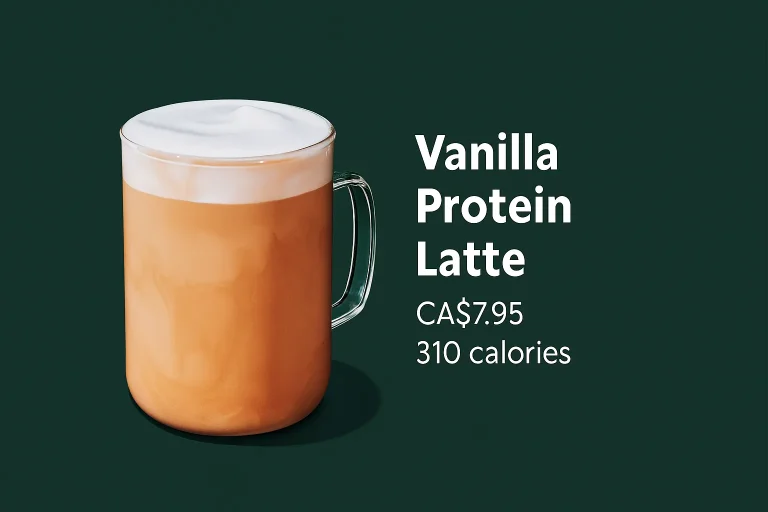 Starbucks Vanilla Protein Latte