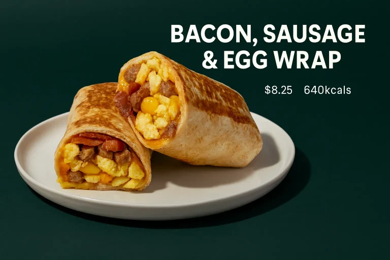 Bacon, Sausage & Egg Wrap