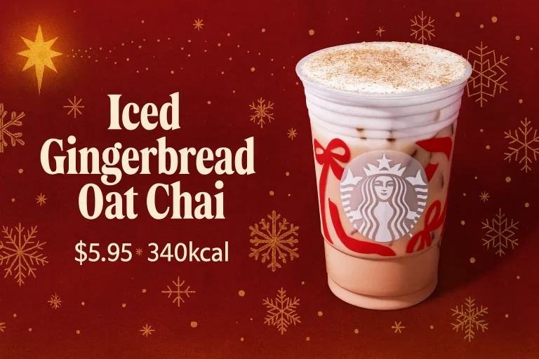 Iced Gingerbread Oat Chai