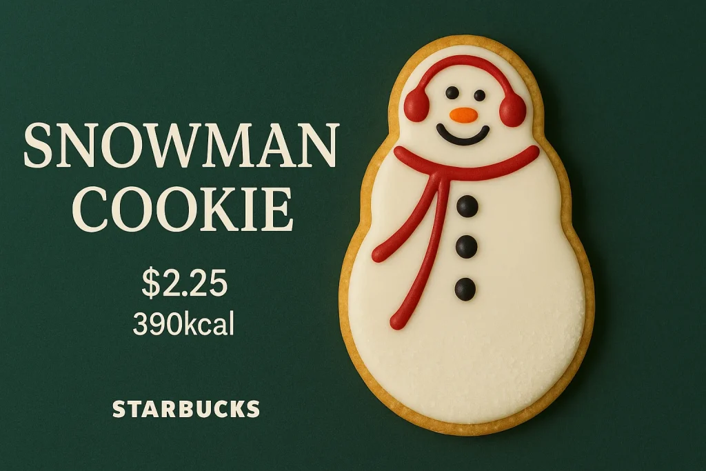 Snowman Cookie