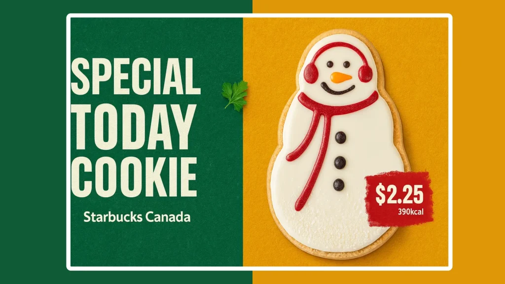 Snowman Cookie Starbucks