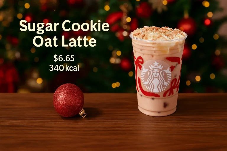 Starbucks Canada Sugar Cookie Oat Latte
