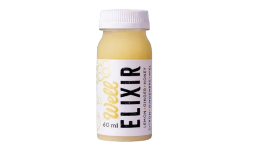 Well Lemon + Ginger + Honey Elixir