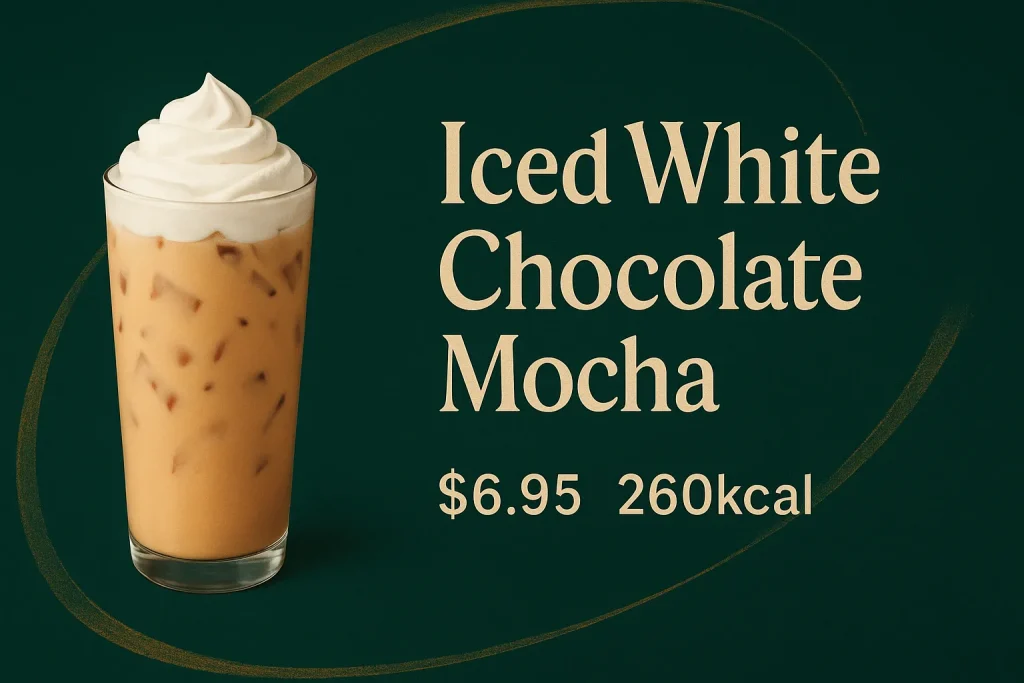 Starbucks Iced White Chocolate Mocha